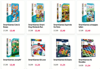 25% korting op Smartgames bij Intertoys