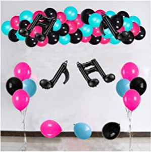 Decoración de Cumpleaños Musical Tik Tok Globos de Látex para Niñas a solo 3,99€
