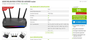 ASUS ROG Strix GS-AX5400 voor €99 bij Megekko
