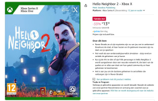 Hello Neighbor 2 - Xbox Series X voor €13,99 bij Amazon