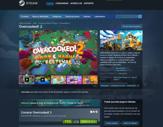 Juego Overcooked! 2 Steam por solo 5,74€