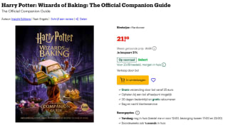 Harry Potter: Wizards of Baking: The Official Companion Guide Engelstalig voor €21,99 bij Bol