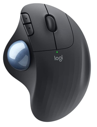 Logitech ERGO M575 Ratón Trackball Inalámbrico, , Gris por 23,99€