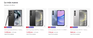 Hasta 50% + 40€ descuento EXTRA productos Samsung