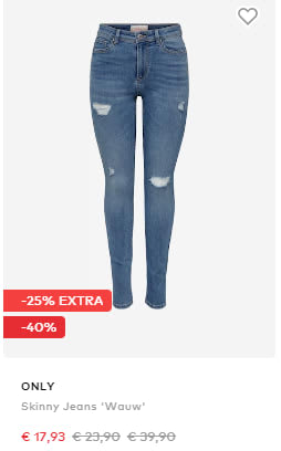 Tot 50% extra korting op alles bij About You