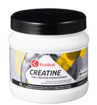 Kruidvat Creatine Monohydrate Poeder 400g + gratis Protein Bar voor €15,99