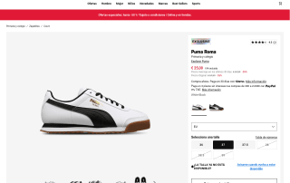 Zapatillas Puma Roma por 25€