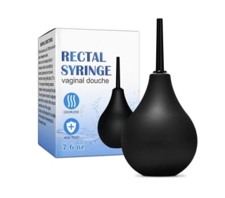 Enema Bulbo 244ML para Lavado Anal y Ducha Vaginal de Silicona por solo 0,99€