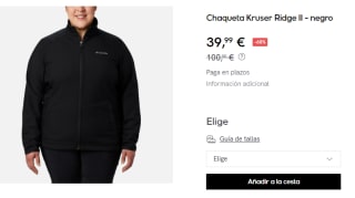 Chaqueta de Mujer Columbia Kruser Ridge II por 39.99€