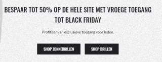 Tot 50% korting op (zonne)brillen bij Ray-ban