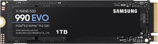Samsung 990 EVO SSD 1TB M.2 PCIe 4.0 x4 / 5.0 x2 NVMe Interne Solid State Drive voor €73,99 bij Amazon