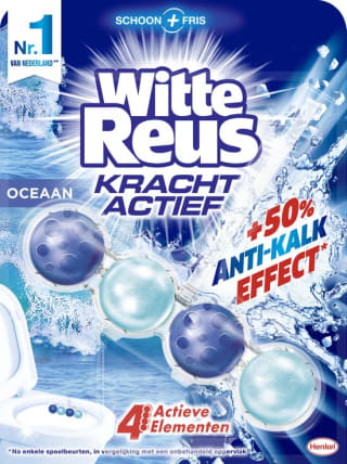 10x Witte Reus Oceaan WC Blokjes voor €11,99