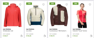 Tot 75% korting op alles van Jack Wolfskin bij Limango