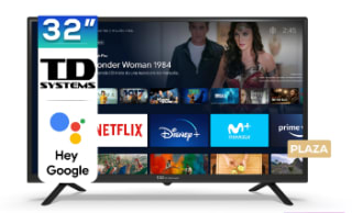 TD Systems Smart TV 32" HD a 161,99€