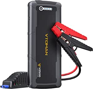 Arrancador de Coches - 2500A 20000mAh Portátil 12V por 60.29€