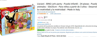 Puzzle infantil - 24 piezas lisciani por 3,60€