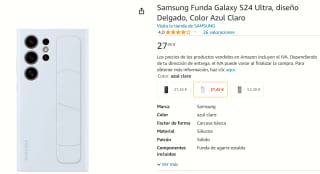 Samsung Galaxy S24 Ultra Standing Grip Hoesje voor €27,45 bij Amazon