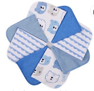 8 Toallas de Algodón para Bebés por 5€