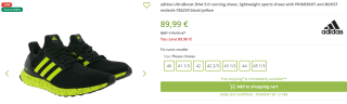 Adidas UltraBoost DNA 5.0 hardloopschoenen voor €83,69 bij Outlet46