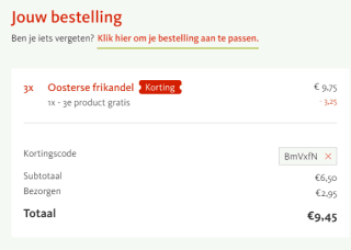 3 halen 2 betalen op alle producten bij Kwalitaria