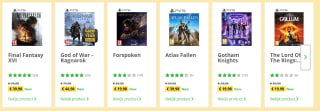 Tot 55% korting op diverse PS4, PS5, Switch & Xbox games bij Gamemania