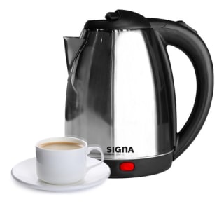 Cafetera Tetera Eléctrica Jarra Metálica $175 | Descuento Mercado Libre