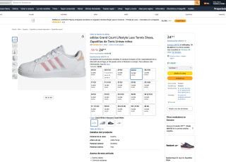 Zapatillas Adidas Grand Court Lifestyle Lace Tennis de Tenis Niños desde 24,99€