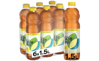6 Fuze Tea Original Sabor Limón Zero Azúcar de 1,5l por solo 7,38€