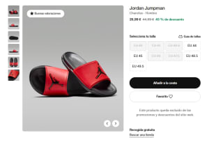 Nike Jordan Jumpman Chanclas por 26,99€