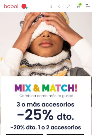 -25% por la compra de 3 o más accesorios