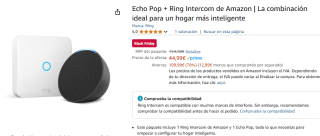 Amazon Ring Intercom por 32,99€