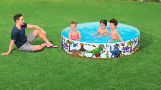 Piscina infantil marca Bestway- 55022_24, Medidas 183cm x 38cm por 9,80€