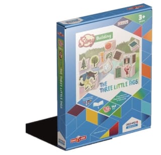 Geomag Magicube Story Building Three Little Pigs voor €9,15 bij iBOOD