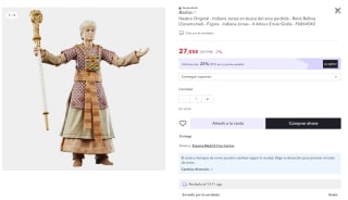 Recopilación de Figuras de Indiana jones marca Hasbro por 20,29€