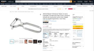 ARCOS Pelador Profesional 130mm por 3,10€