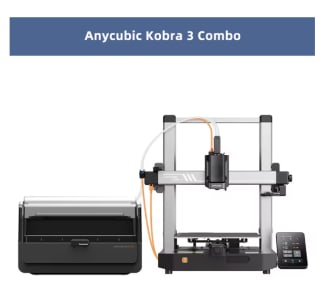 ANYCUBIC Kobra 3 Combo Impresora 3D FDM multicolor por solo 293,38€