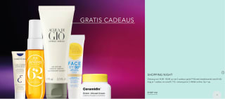 25% korting op alles en gratis cadeaus tijdens de Douglas Shopping Night