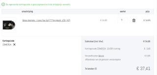 10% korting op je aankoop bij Bob's Vinyl