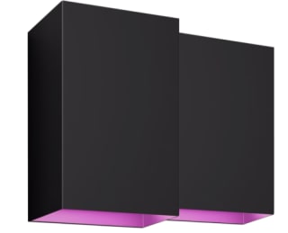 2-pack Philips Hue Resonate muurlampen voor €185 bij Coolblue