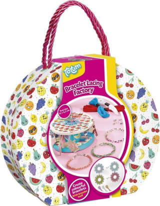 (Bol.com ) Totum fashion armbandjes weefstudio - armbandjes maken met tool in bewaarkoffer