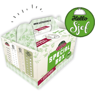 Gratis Hello Sjef Special Box van Sjef's Cuisine