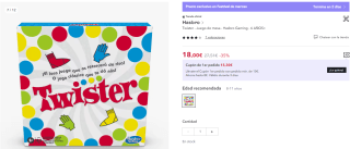 Festival de marcas Hasbro hasta 60% + 10% EXTRA descuento en Miravia