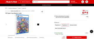 Juego para PS5 Super Crazy Rhythm Castle por 8,40€