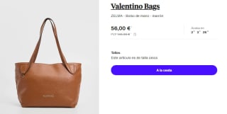Bolso de Mano Valentino Bags ZELMA por 56€