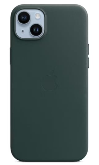 Apple iPhone 14 Plus Leather Case met MagSafe voor €8, 95 bij Ibood