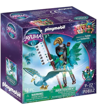 PLAYMOBIL Adventures of Ayuma 70802 Knight Fairy con Animal del Alma y Accesorios, por 5€.