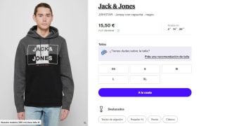 Sudadera para Hombre Jack & Jones JWHSTAR por 15.5€