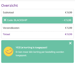Gratis verzending met de code en dekbedovertrekken voor €5,95