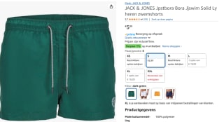 JACK & JONES Zwemshort in maat S voor €5,99 bij Amazon