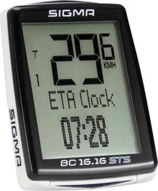 Sigma fietscomputer BC 16.16 STS zwart voor €54,16 bij bol.com